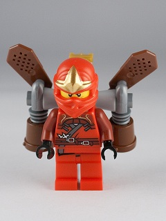 LEGO Minifigure-Kai ZX - Ninja Rocket Pack-Ninjago-NJO037-Creative Brick Builders